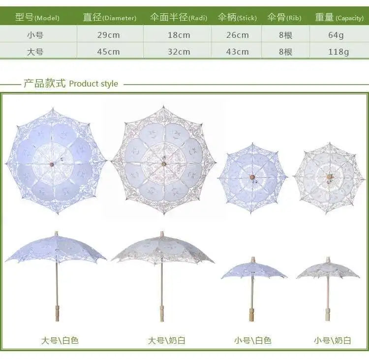 Umbrelia Heritage Lace Parasol