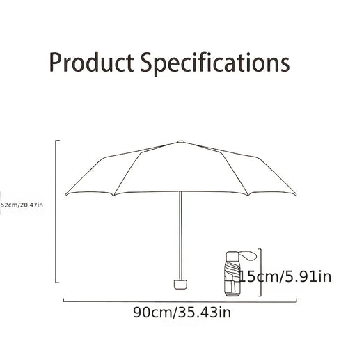 Umbrelia Compact Pocket Umbrella